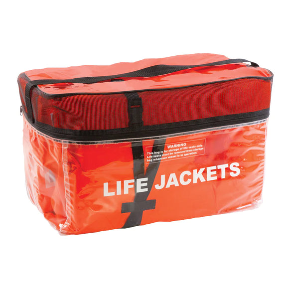 Storage Bag w/4 Adult Type II Life Jackets